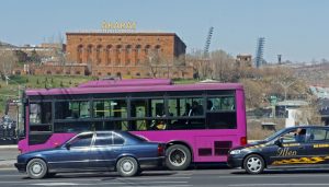 Exteriör brandytillverkaren Ararat i Jerevan